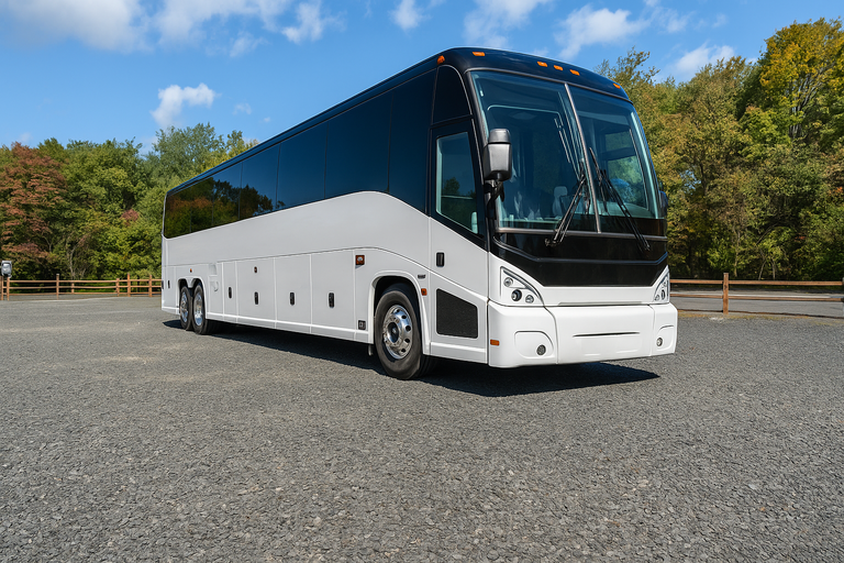 Long Beach Coach Bus Service 56 Passenger Coach Bus