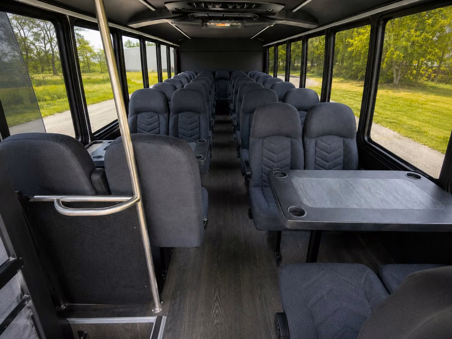 20 passenger minibus interior