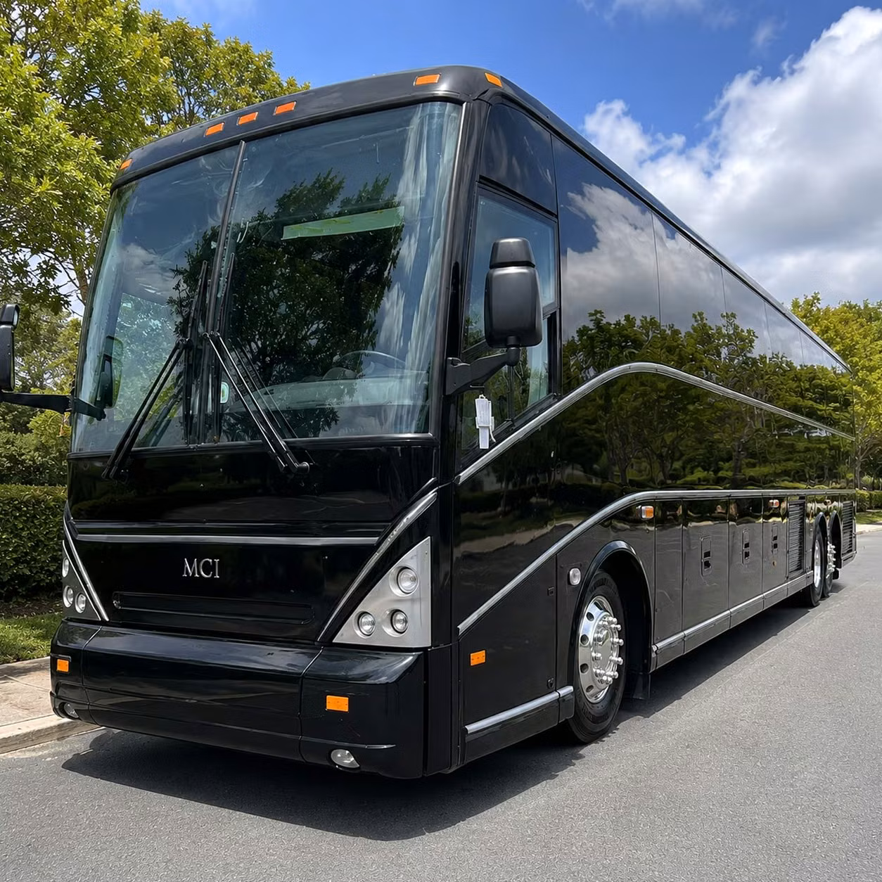 56 passenger charter bus