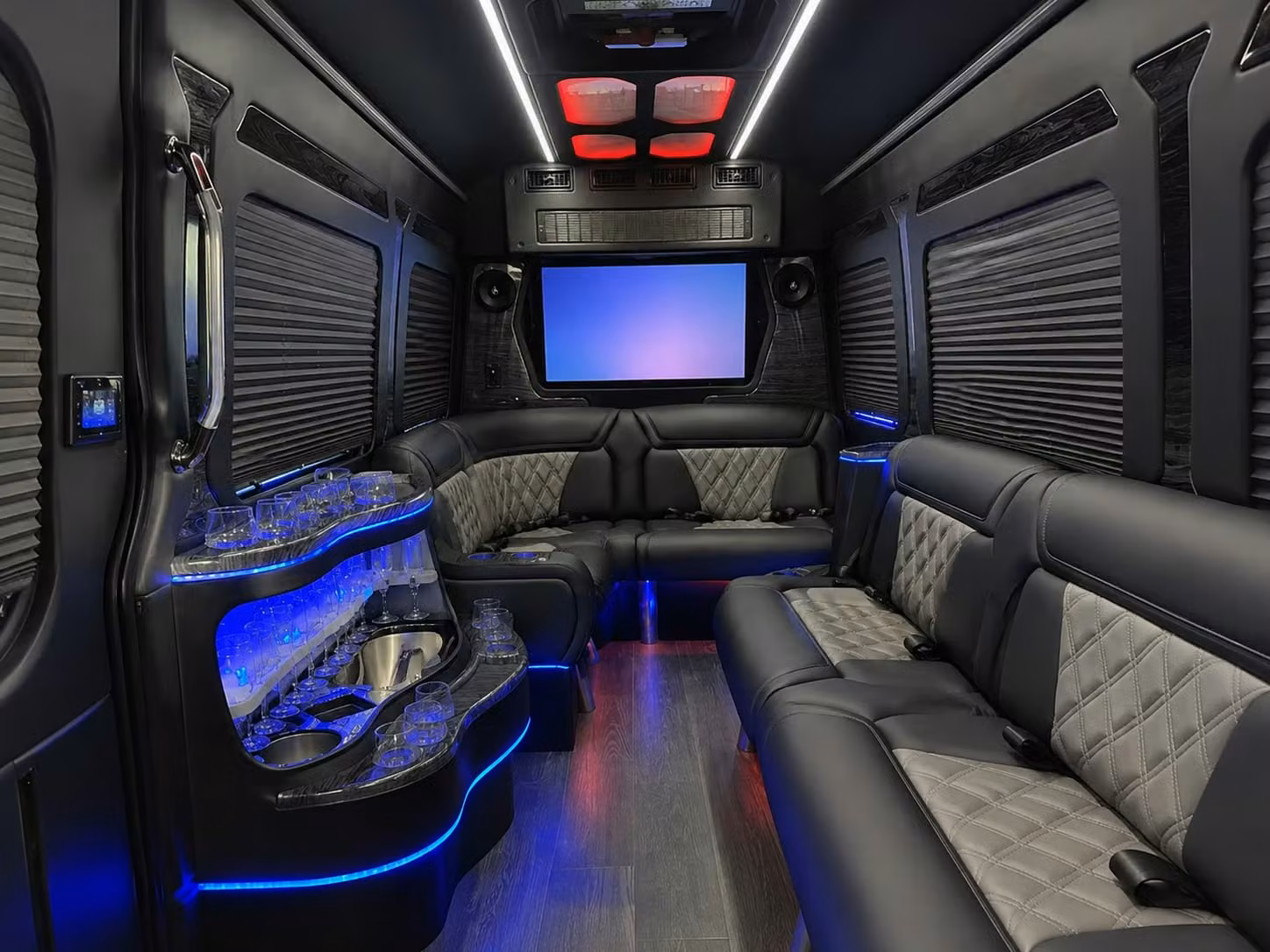 corporate event bus rentals for long beach business events and team outings