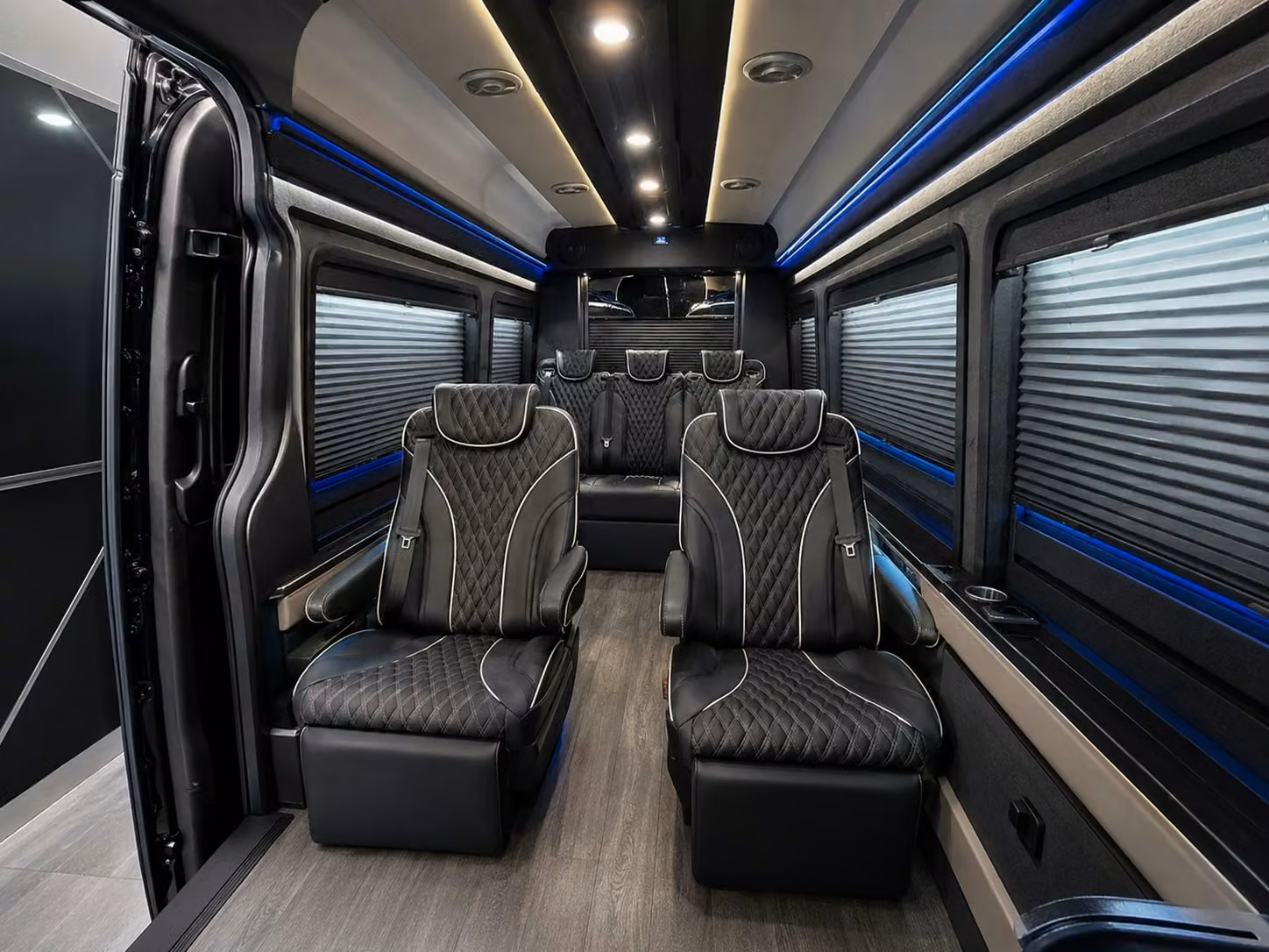 with a long beach bus rental your whole group travels together every single time